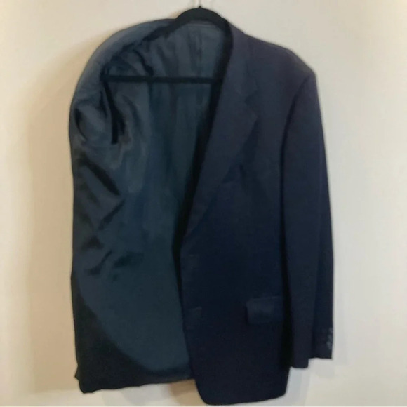 UNGARO  Sz 52R Sports Coat Blazer Pure Virgin Wool Fully Lined - Picture 8 of 10